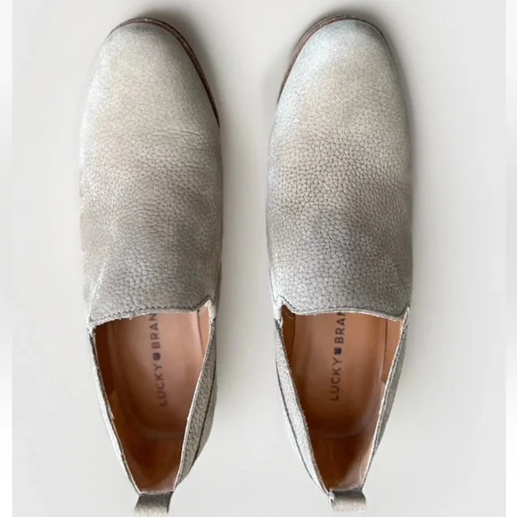 LUCKY BRAND Women's Ankle Boots Size 7 Beige Suede - Picture 2 of 9